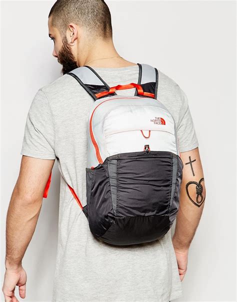 north face packable backpack.